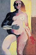 Ismael Nery Figura oil on canvas